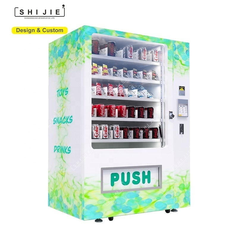 Japanese Smart Vending Machines Protein Shake Bottle Drinks Vending Machine Purchase with Competitive Price