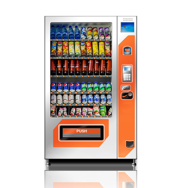 Outdoor medical combo snacks vending machines drinks combo wifi smart touch screen coffee vending machine