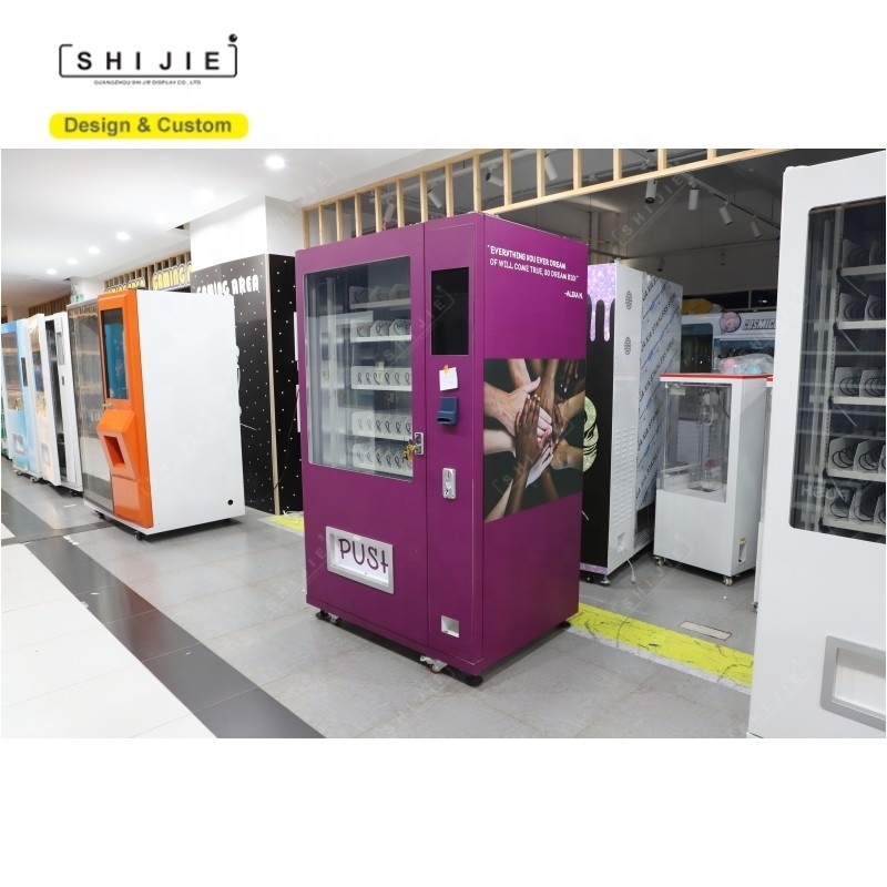 Small Businesses Distributeur Automatique Snack Food Vending Machines Smart Subjective Vending Machine For Foods And Drinks