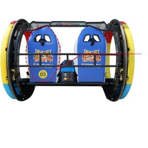 2024 Factory Direct Selling Rotation Rolling Ride Rocking Bus Le Bar Rides Children Electric Happy Swing Car