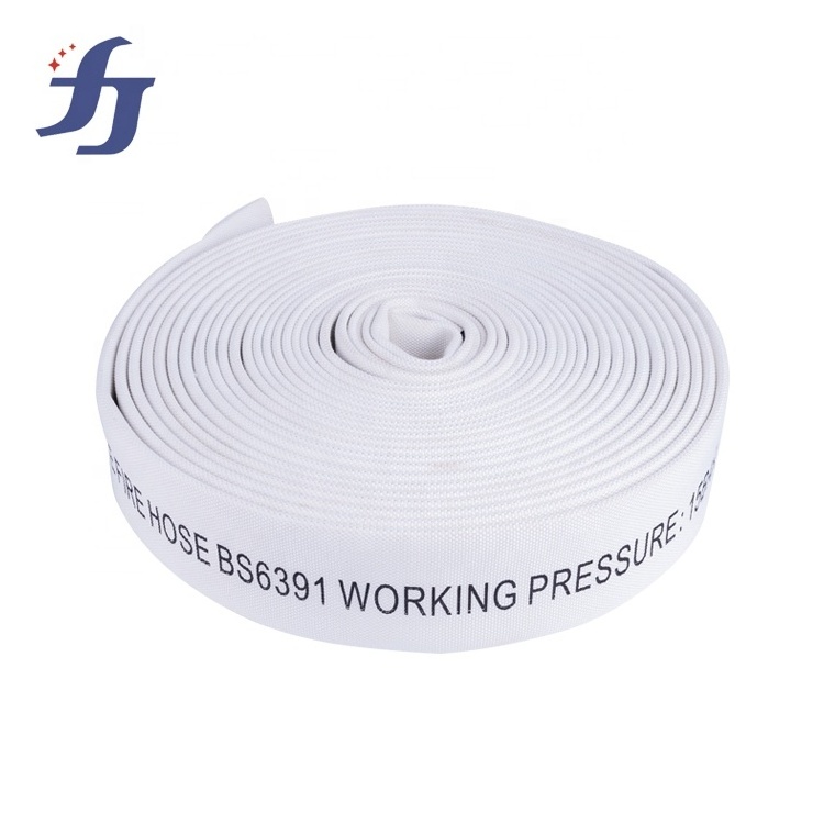 rubber/ PVC /tpu lining hose for fire fighting 30m fire hose reel price