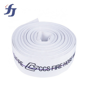 PVC lay flat hose fire fighting hose garden different colors