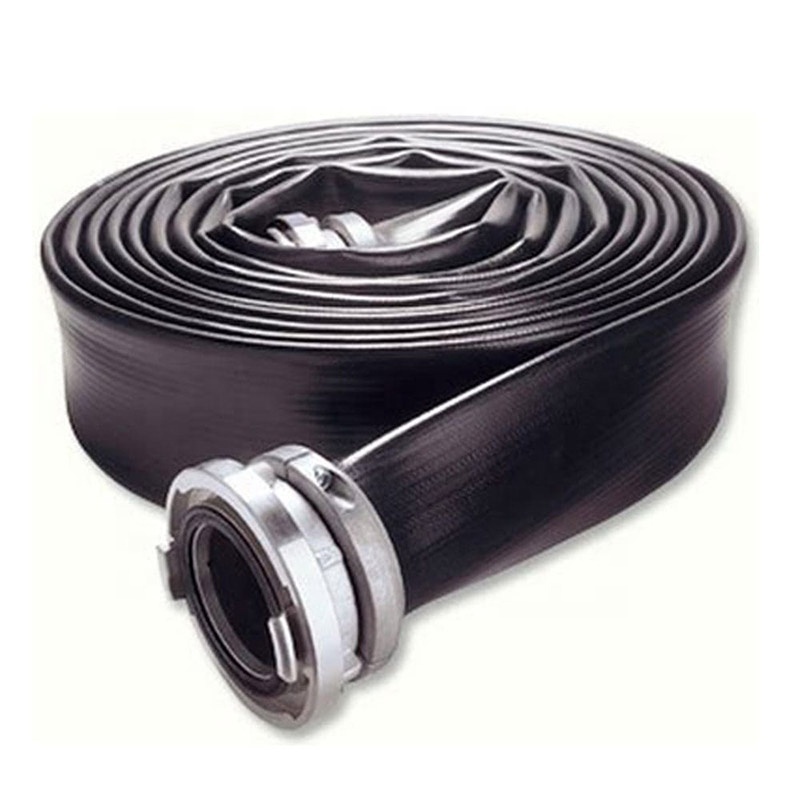 China factory TPU Material oil delivery hose lay flat air compressor polyurethane layflat hose