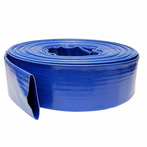 Factory Wholesale Discharge Water Hose Pipe PVC Layflat Hose