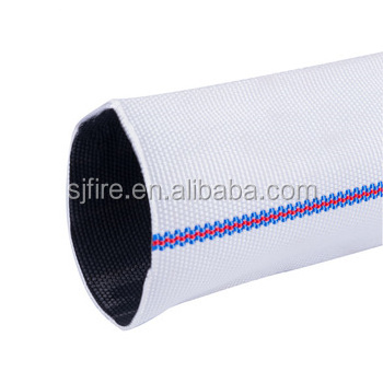 Professional manufacturer provide customized services different sizes and colors canvas fire fighting hose fireman hose