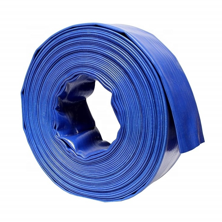 Factory Wholesale Discharge Water Hose Pipe PVC Layflat Hose