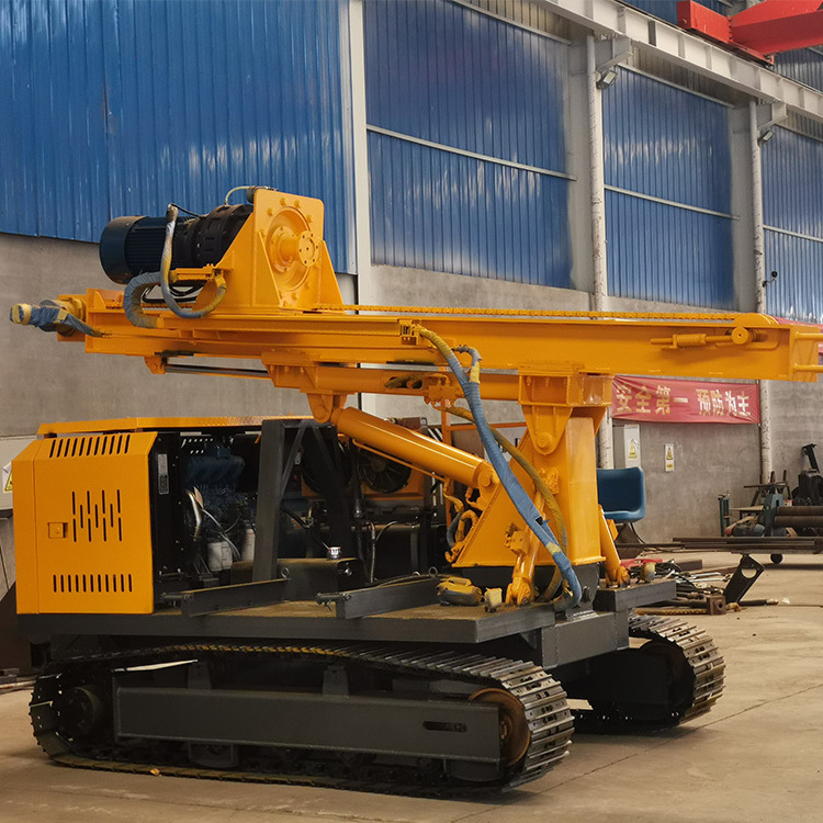 Fence pole post install pile driver machine hydraulic pile driver driving machine for sale