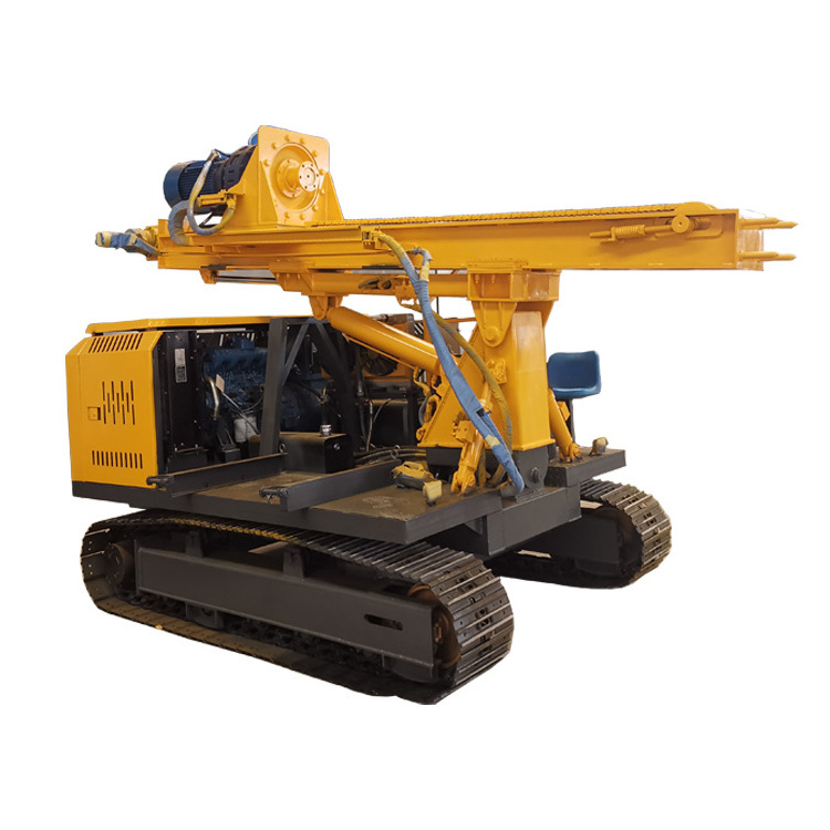 Fence pole post install pile driver machine hydraulic pile driver driving machine for sale