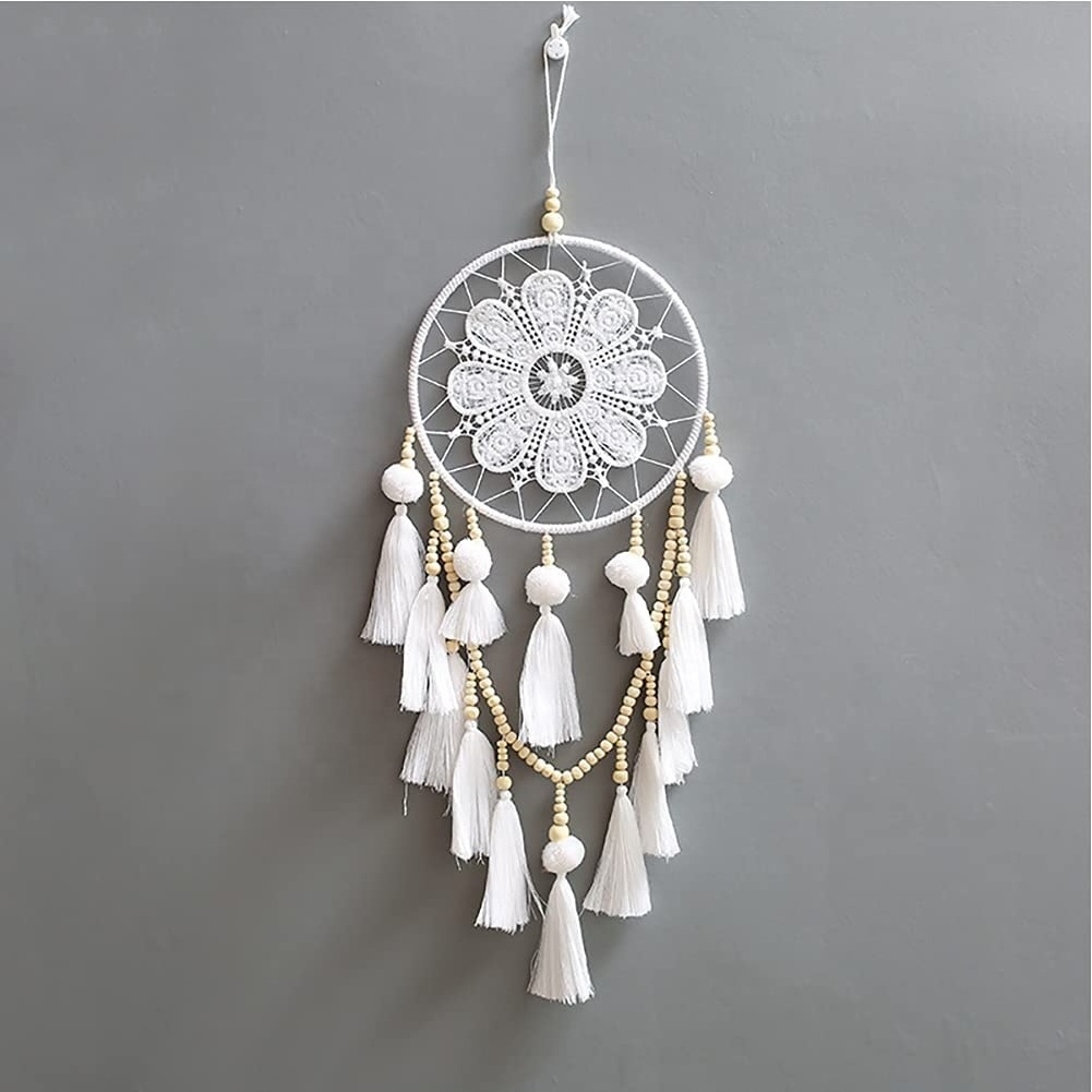 Bohemian Weaving Ornament Cactus Wall Decor Home Decoration Accessories Hanging Dreamcatcher Bedroom Nursery Baby Kids Rooms