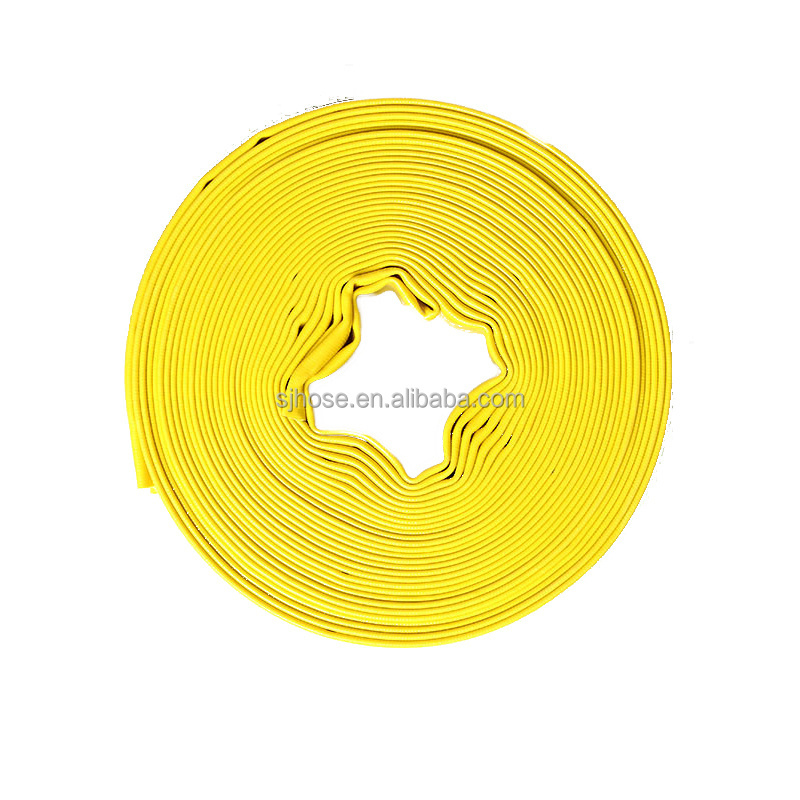 Industry Agriculture Irrigation PVC Lay Flat Hose Water Discharge Hose water pump delivery hose durable pipe