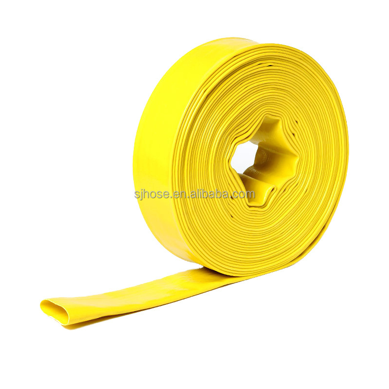 Industry Agriculture Irrigation PVC Lay Flat Hose Water Discharge Hose water pump delivery hose durable pipe