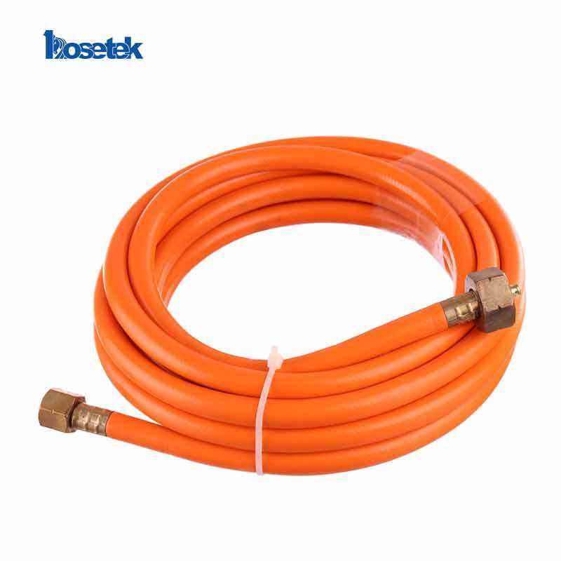 EN ISO 3821 Standard 300 PSI Orange Plastic PVC LPG Hose 20 Bar LPG GAS Cooking Gas Cutting Hose Pipe