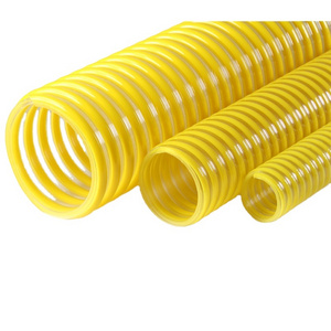 Flexible Helix Pipe Pvc Orange Suction Hose