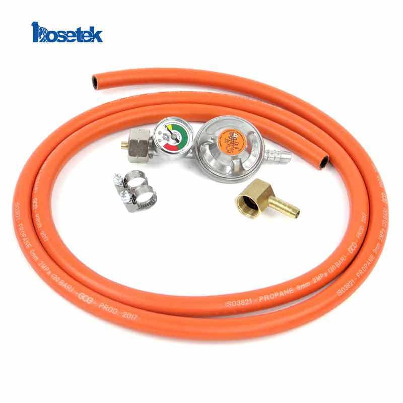 EN ISO 3821 Standard 300 PSI Orange Plastic PVC LPG Hose Manufacturer 20 Bar Gas Cooking Cutting Hose Pipe