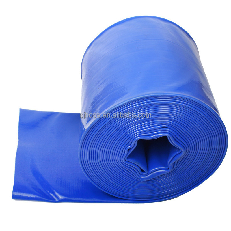 Wholesale Supplier Farm Irrigation 2 3 4 Inch PVC Lay Flat Hose Pipe  100m