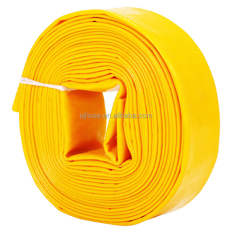 Wholesale Supplier Farm Irrigation 2 3 4 Inch PVC Lay Flat Hose Pipe  100m