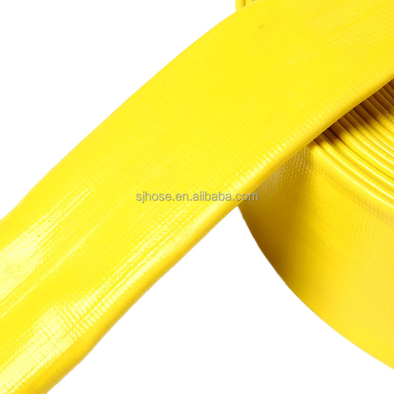 Industry Agriculture Irrigation PVC Lay Flat Hose Water Discharge Hose water pump delivery hose durable pipe