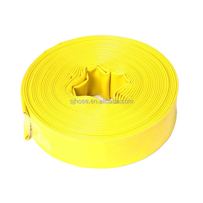 Industry Agriculture Irrigation PVC Lay Flat Hose Water Discharge Hose water pump delivery hose durable pipe