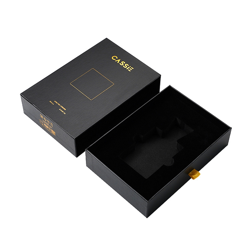 Luxury Perfume Bottle Packaging Boxes Custom Cardboard Drawer Perfume Gift Box with Logo Printing