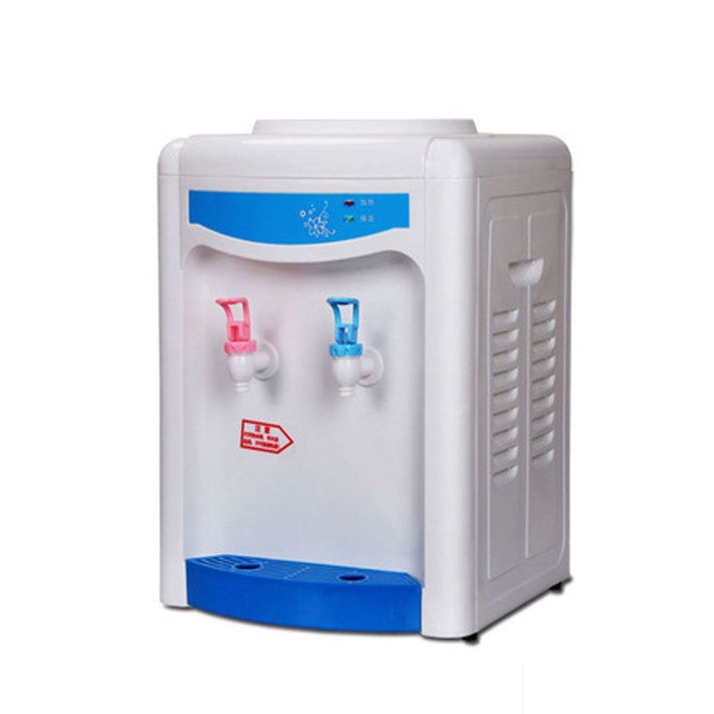 Desktop Bottled Table Cooler hot and cold water dispenser with mini fridge