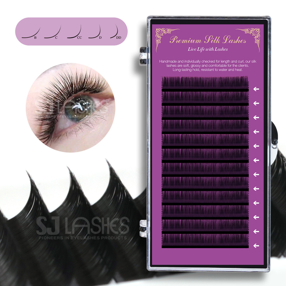 Eyelashes Hair to Hair  Wholesale Camellia Volume Lashes 3d Mink Lash Eyelash Factory Mink Eyelash Extensions