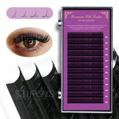 Eyelashes Hair to Hair  Wholesale Camellia Volume Lashes 3d Mink Lash Eyelash Factory Mink Eyelash Extensions