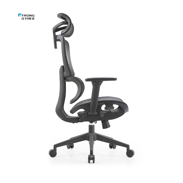 High End Factory Custom Full Mesh Ergonomic Office Chair With Headrest