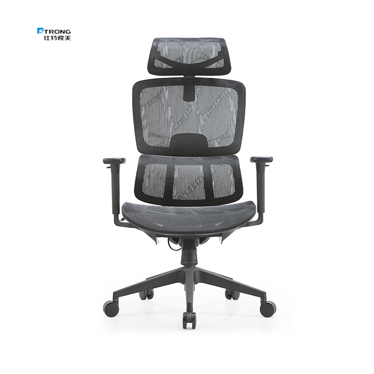 High End Factory Custom Full Mesh Ergonomic Office Chair With Headrest