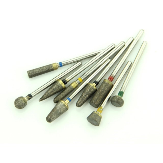 SJ Dental Lab Diamond Fully Sintered Burs 70 Coarse Grit Durable Grind Sintered Diamond Burs OEM Wholesale