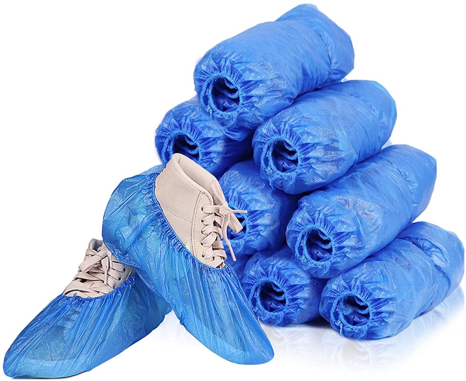 S&J Factory direct Wholesale non woven disposable cover shoes cpe shoe covers for hospital disposable