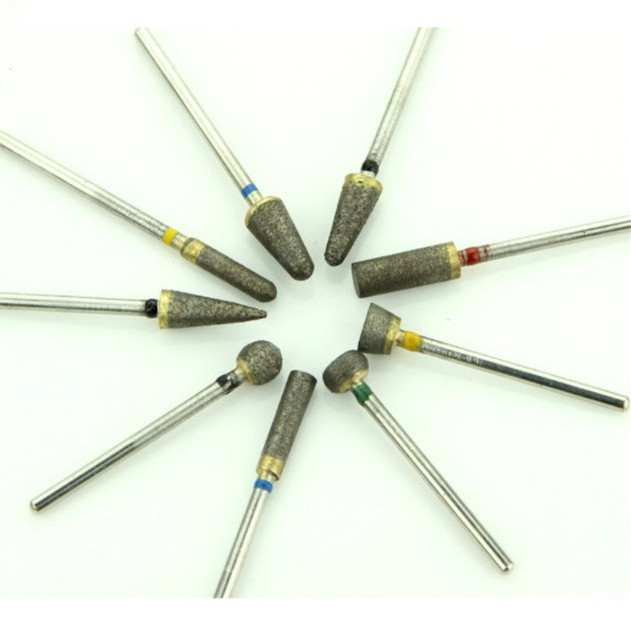 SJ Dental Lab Diamond Fully Sintered Burs 70 Coarse Grit Durable Grind Sintered Diamond Burs OEM Wholesale