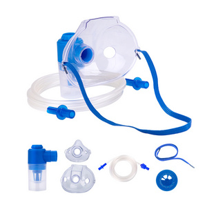 Portable PVC Disposable Disposable Hot Selling Pediatric Adult Adjustable Inhaler Nebulizer Mask Atomizer Kit with Mask