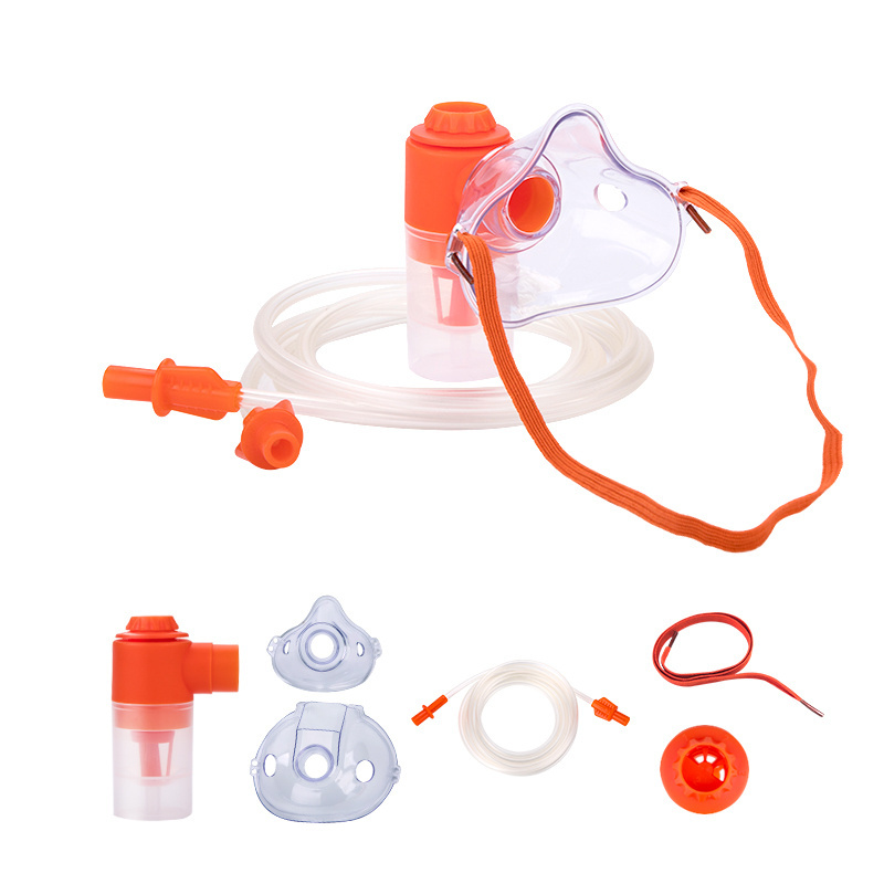 Portable PVC Disposable Disposable Hot Selling Pediatric Adult Adjustable Inhaler Nebulizer Mask Atomizer Kit with Mask