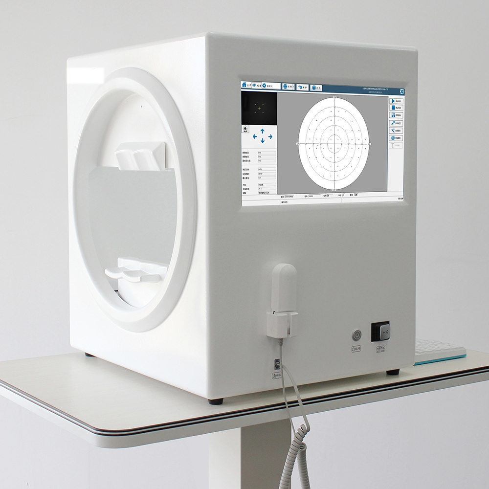 Ophthalmic Equipment Automatic Projection Perimeter Visual Field Machine Auto Vision Field Analyzer Computer Perimeter