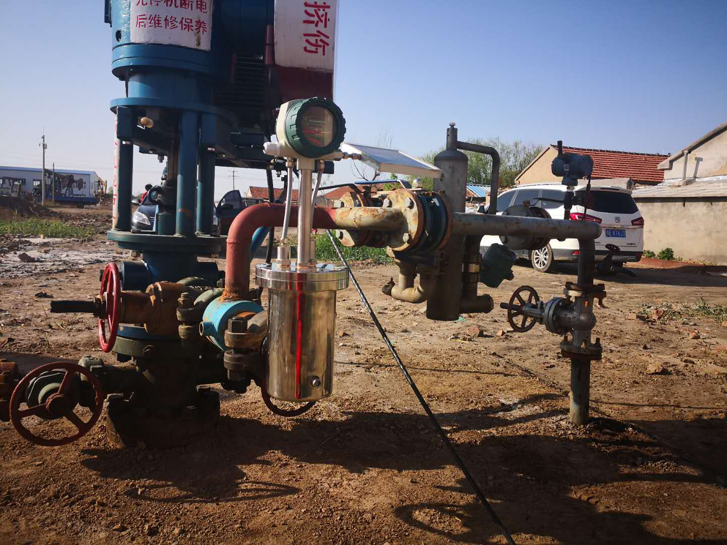 Multiphase Flow meter for oil field measurement manufactured by Shengji ...