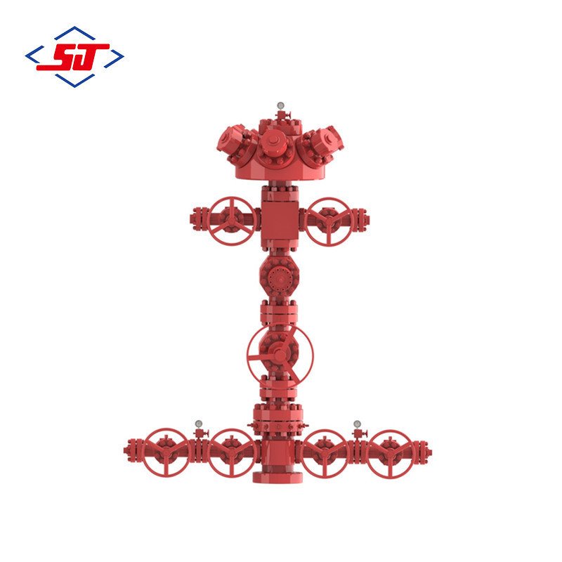 Shengji wellhead control panel water injection wellhead and x-mas tree unlit wellhead and christmas tree for oil drilling