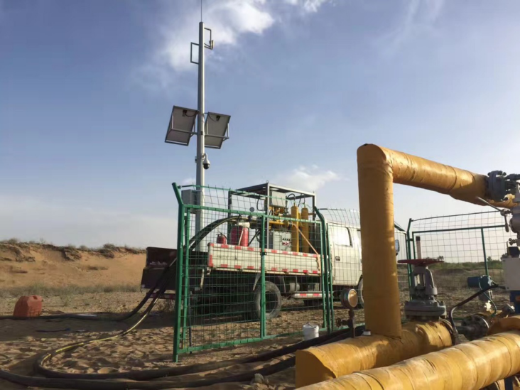 Multiphase Flow meter for oil field measurement manufactured by Shengji Group