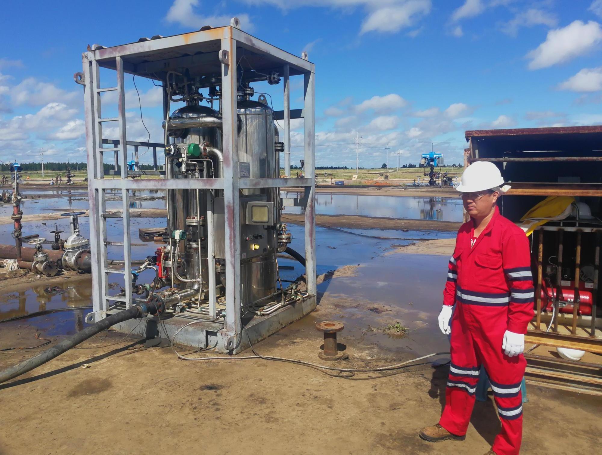 Multiphase Flow meter for oil field measurement manufactured by Shengji ...