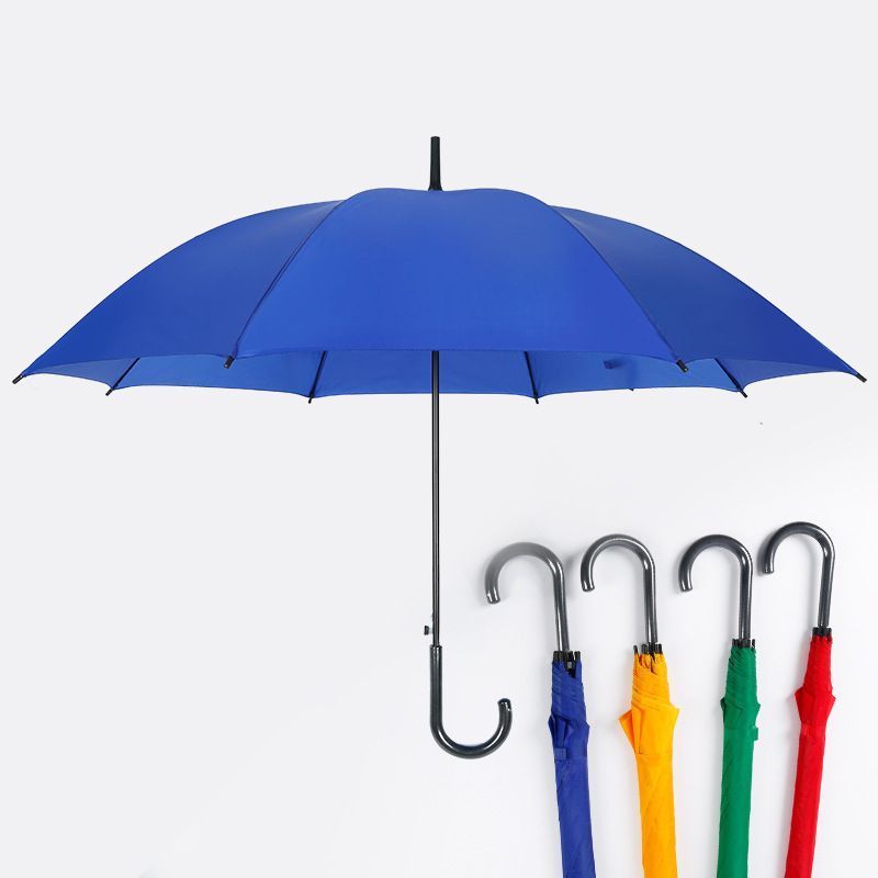 23 inches 8 ribs polyester promotional cheap straight umbrella logo printed