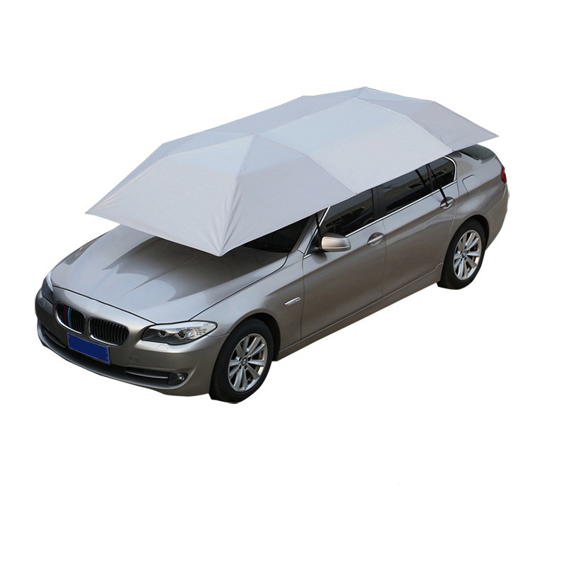 Factory price customized automatic sun protection car umbrella