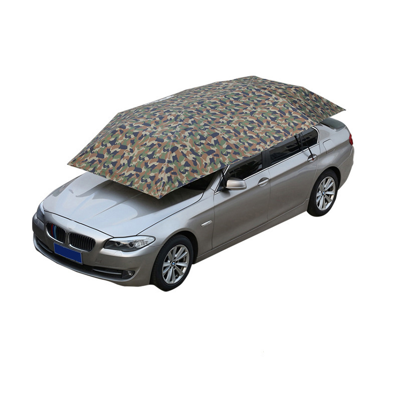 Factory price customized automatic sun protection car umbrella