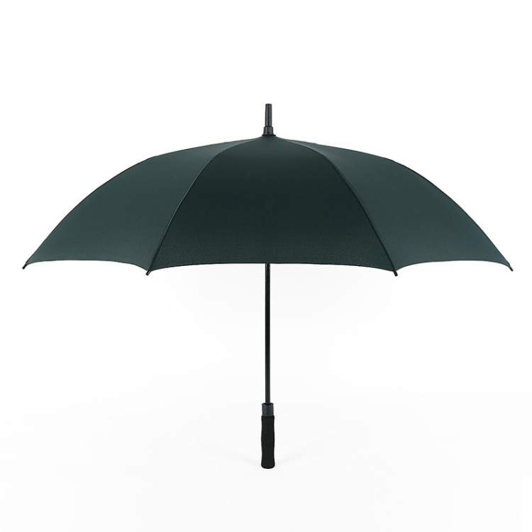 Wholesale auto open straight golf umbrella with logo printing