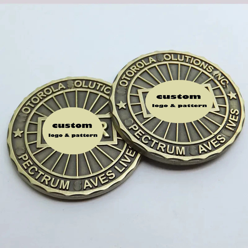 Coin Custom Commemorative Coin Gold Design Tungsten Aluminium Alloy Copper Wholesale New Sports PVC Bag Brass Europe Metal Coins