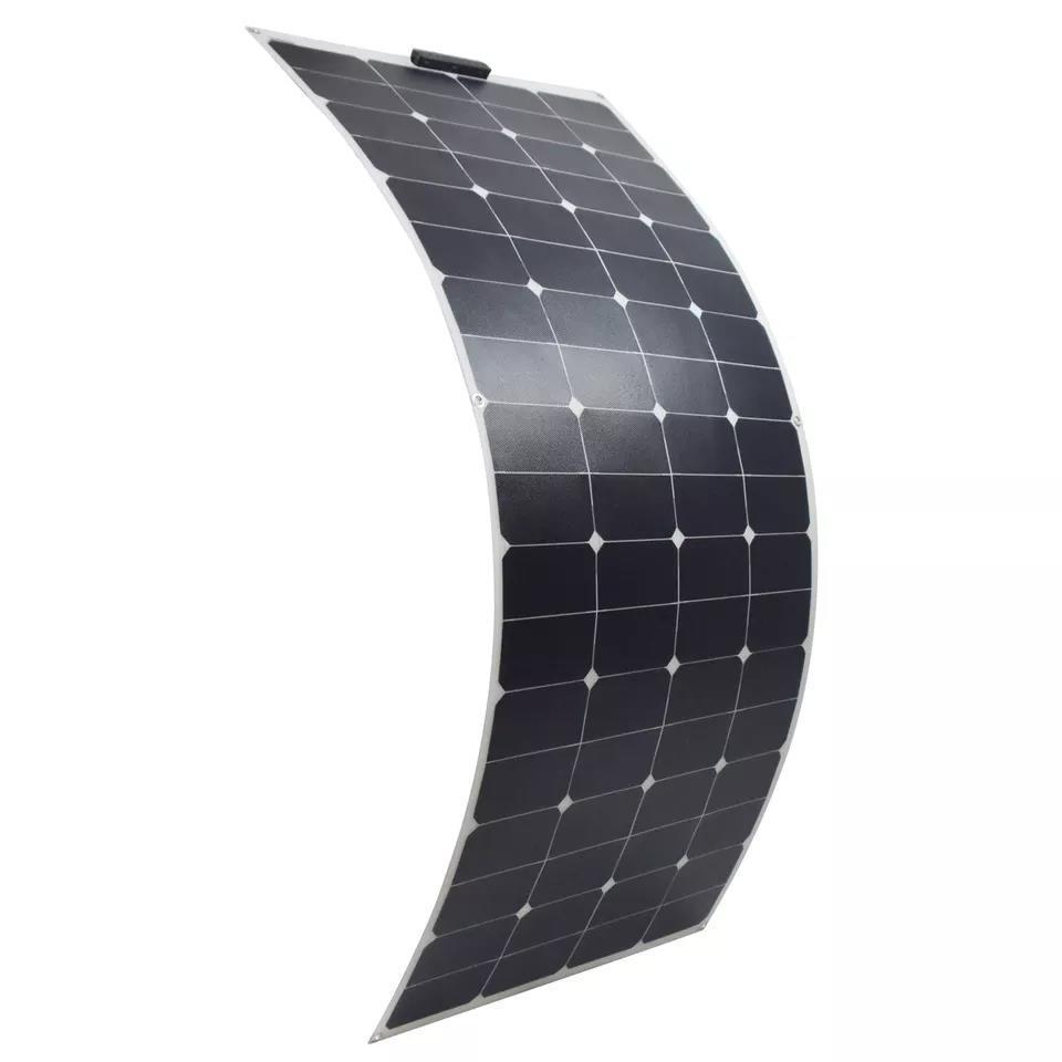 Factory Wholesale 50W 100W 150W 200W 250W  Flexible Solar Panel Module Thin Film Solar Cell Panel 300W 350W Flexible Solar Panel