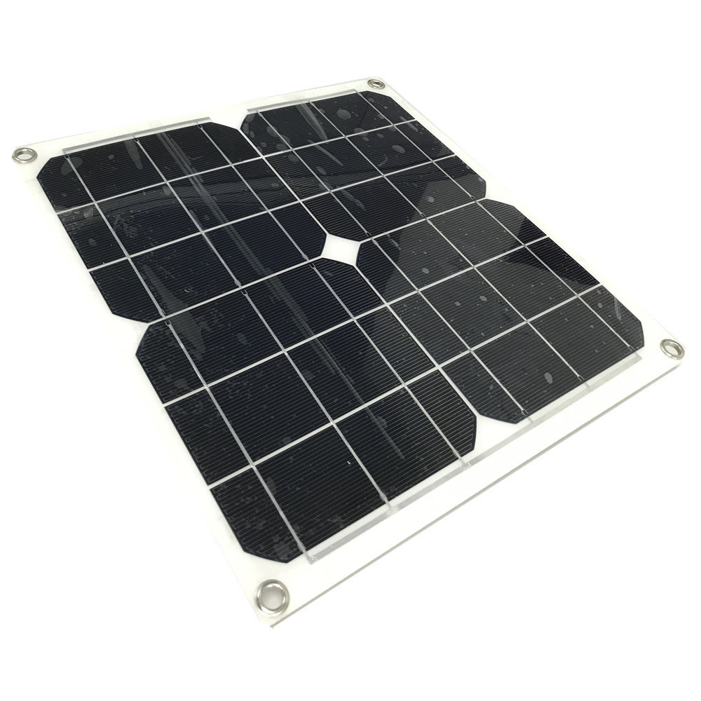 12V Monocrystalline 5w 10w 15w 20w 30w 40w 50w Flexible Solar Panel for boats rv roof