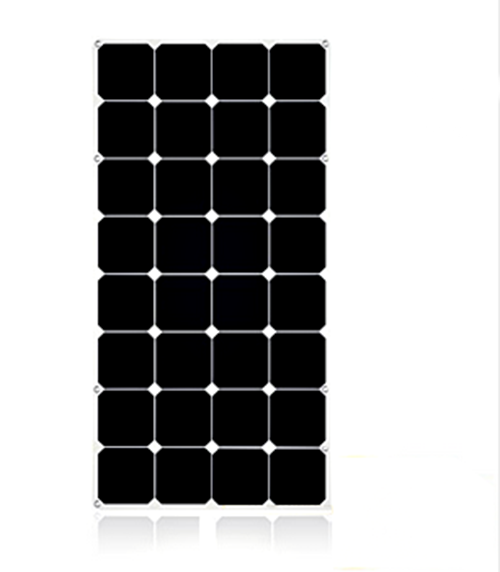 50W 100w 120W  sunpower thin film flexible solar panel Strips ETFE semi flexible solar panel