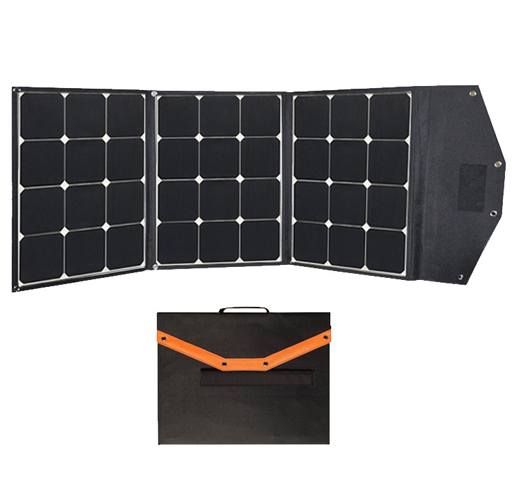 100W 120W 18V folding solar panel portable foldable solar panel for outdoor camping solar panel charger