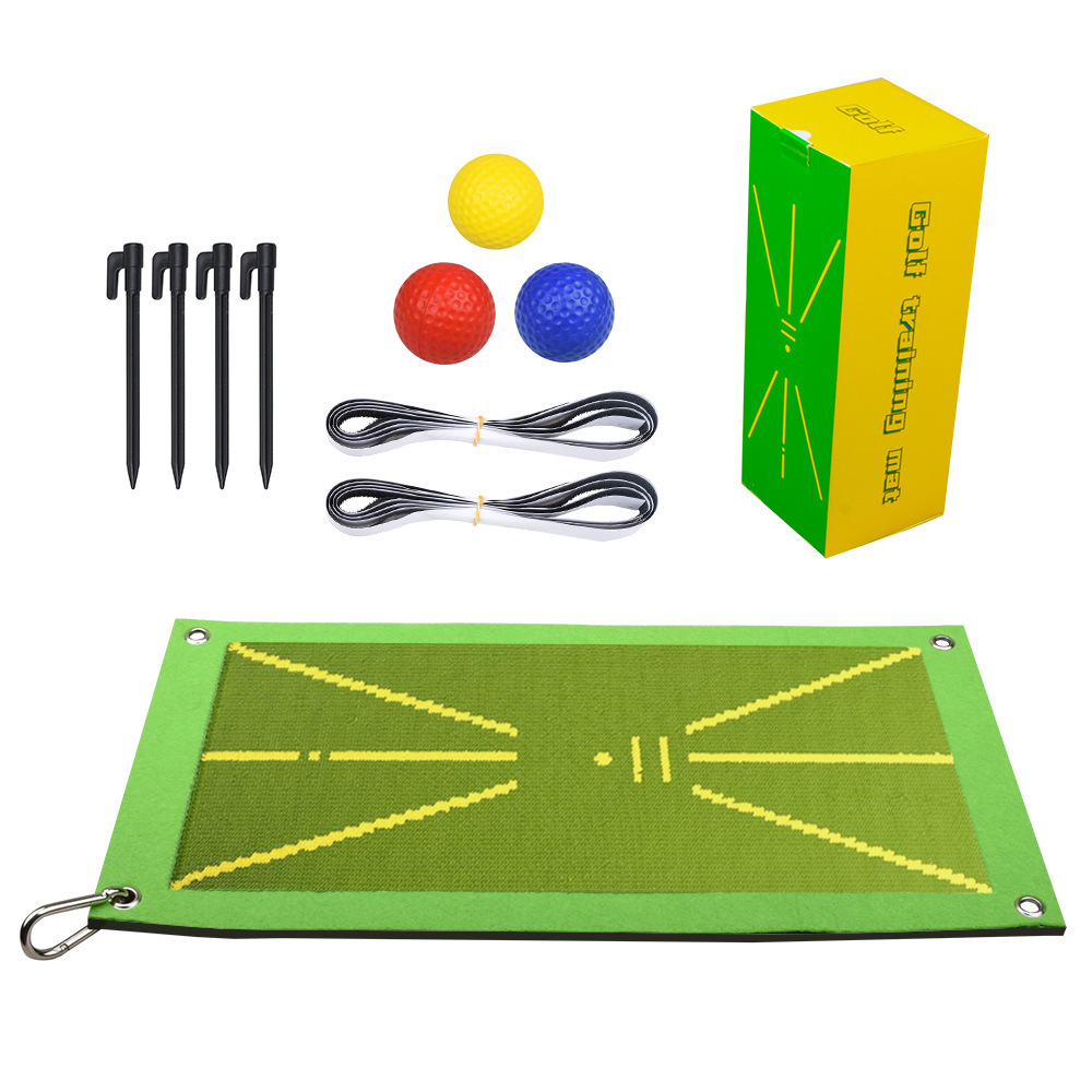 Golf Swing Direction Detection Pad 50x25cm Golf Training Mat for Track Swing Detection Batting Golf Practice Marking Pads