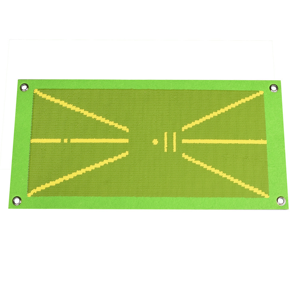 Golf Swing Direction Detection Pad 50x25cm Golf Training Mat for Track Swing Detection Batting Golf Practice Marking Pads