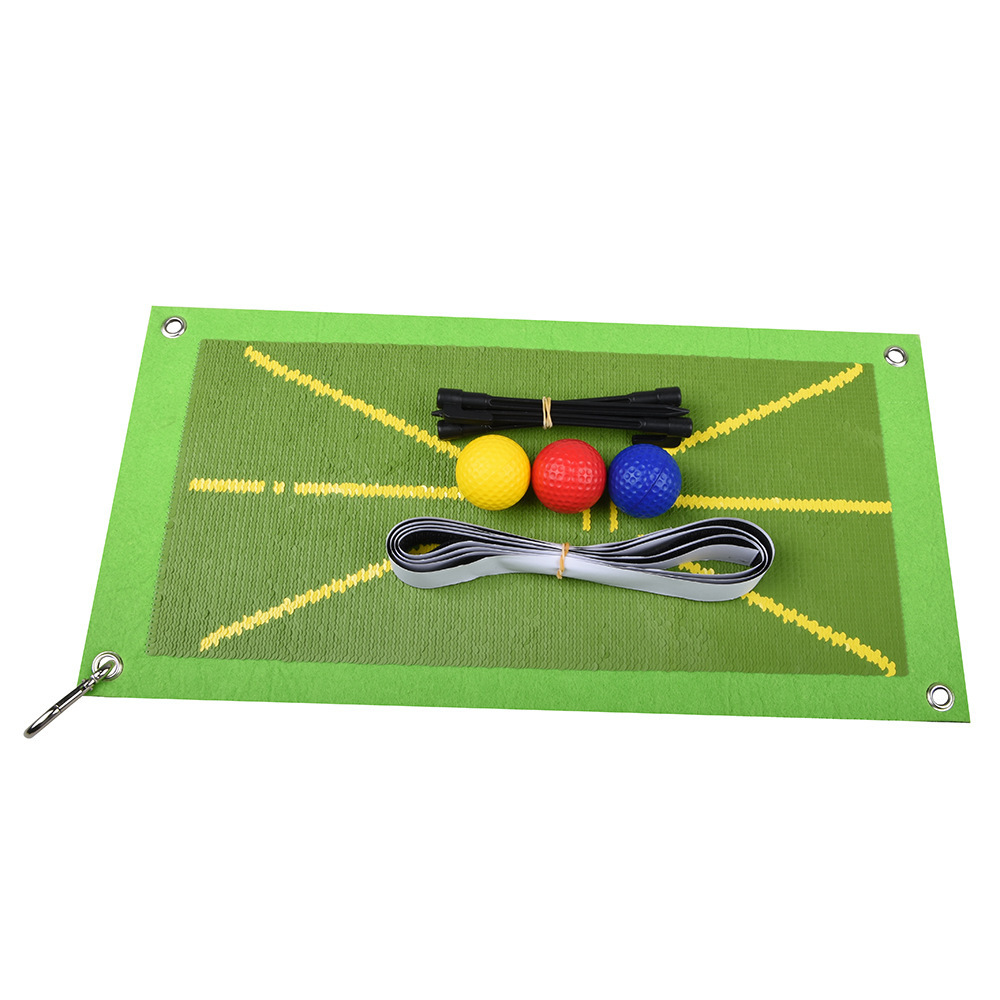 Golf Swing Direction Detection Pad 50x25cm Golf Training Mat for Track Swing Detection Batting Golf Practice Marking Pads